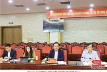 Đoàn công tác của Bộ Nông nghiệp và Môi trường làm việc tại tỉnh Sơn La