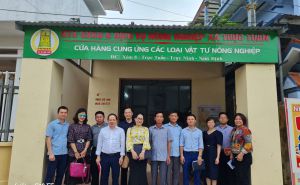 Khảo sát của Bộ Kế hoạch và Đầu tư, Bộ Nông nghiệp và Phát triển nông thôn và Ủy Ban Kinh tế Quốc hội về chính sách hỗ trợ thuế và vấn đề thành lập doanh nghiệp, góp vốn, mua cổ phần tham gia doanh nghiệp của các HTX Khảo sát của Bộ Kế hoạch và Đầu tư, Bộ Nông nghiệp và Phát triển nông thôn và Ủy Ban Kinh tế Quốc hội về chính sách hỗ trợ thuế và vấn đề thành lập doanh nghiệp, góp vốn, mua cổ phần tham gia doanh nghiệp của các HTX