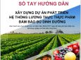 Sổ tay hướng dẫn xây dựng dự án phát triển hệ thống lương thực, thực phẩm đảm bảo đủ dinh dưỡng thuộc Chương trình mục tiêu quốc gia giảm nghèo bền vững giai đoạn 2021 - 2025